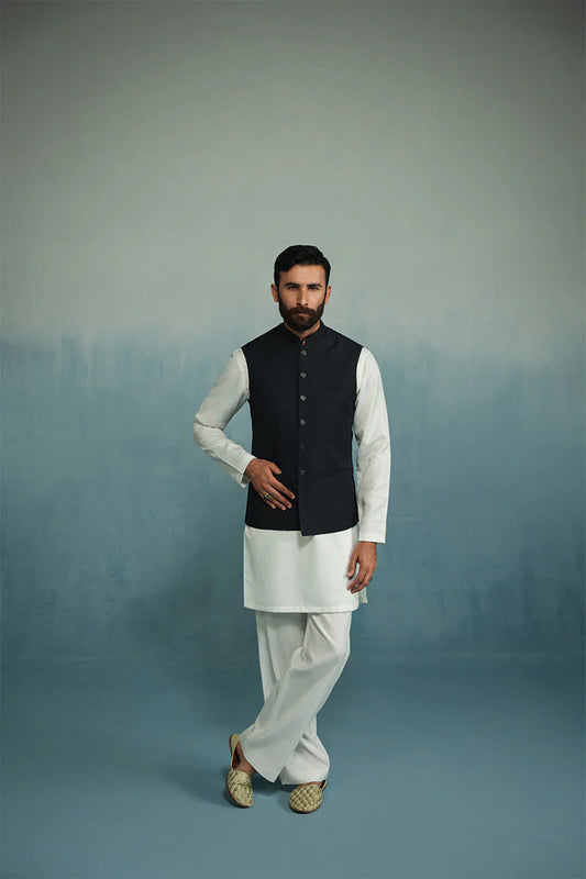 'Navy Blue' Waistcoat