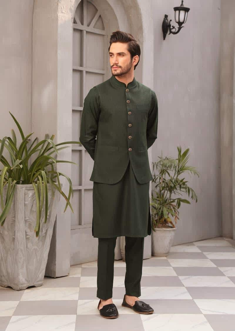 Mens Waistcoat Markhor Sleeveless Blazer