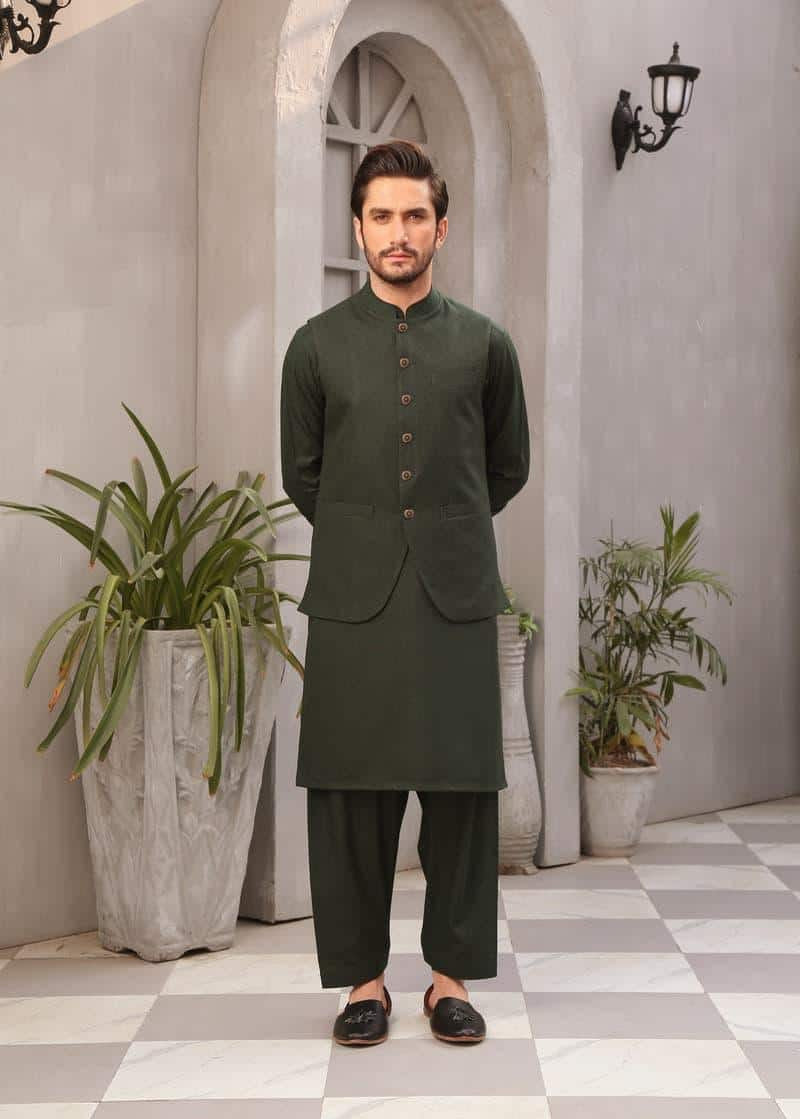 Mens Waistcoat Markhor Sleeveless Blazer