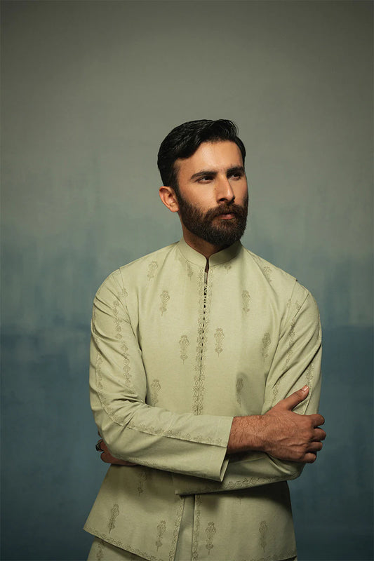 'Light Green' Waistcoat
