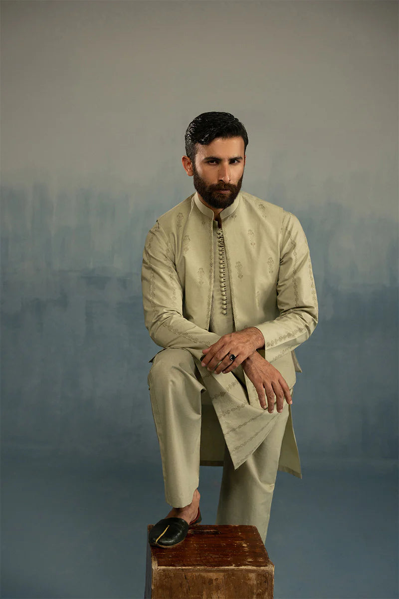 'Light Green' Waistcoat