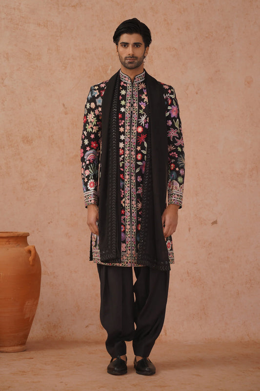Rajas Fusion Wear with Patiyala Bottom and Matching Dupatta
