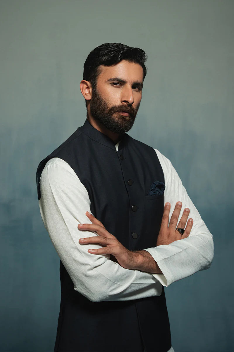 'Navy Blue' Waistcoat
